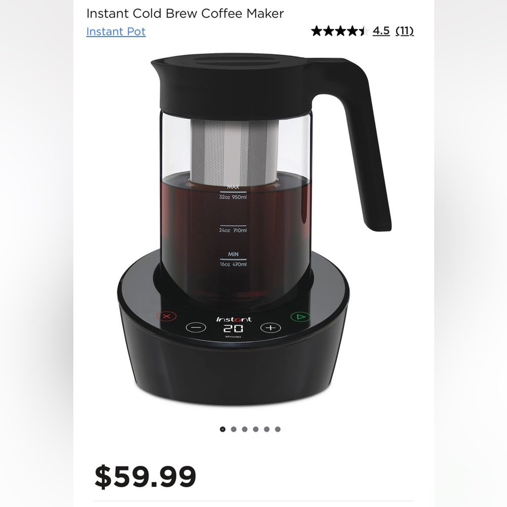 Instant Cold Brew Coffee Maker